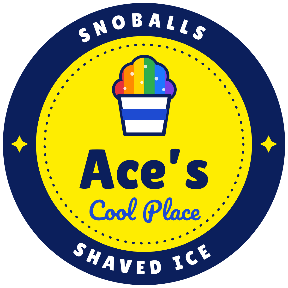 Ace’s Cool Place badge logo